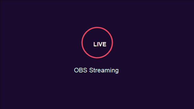 OBS 直播推流